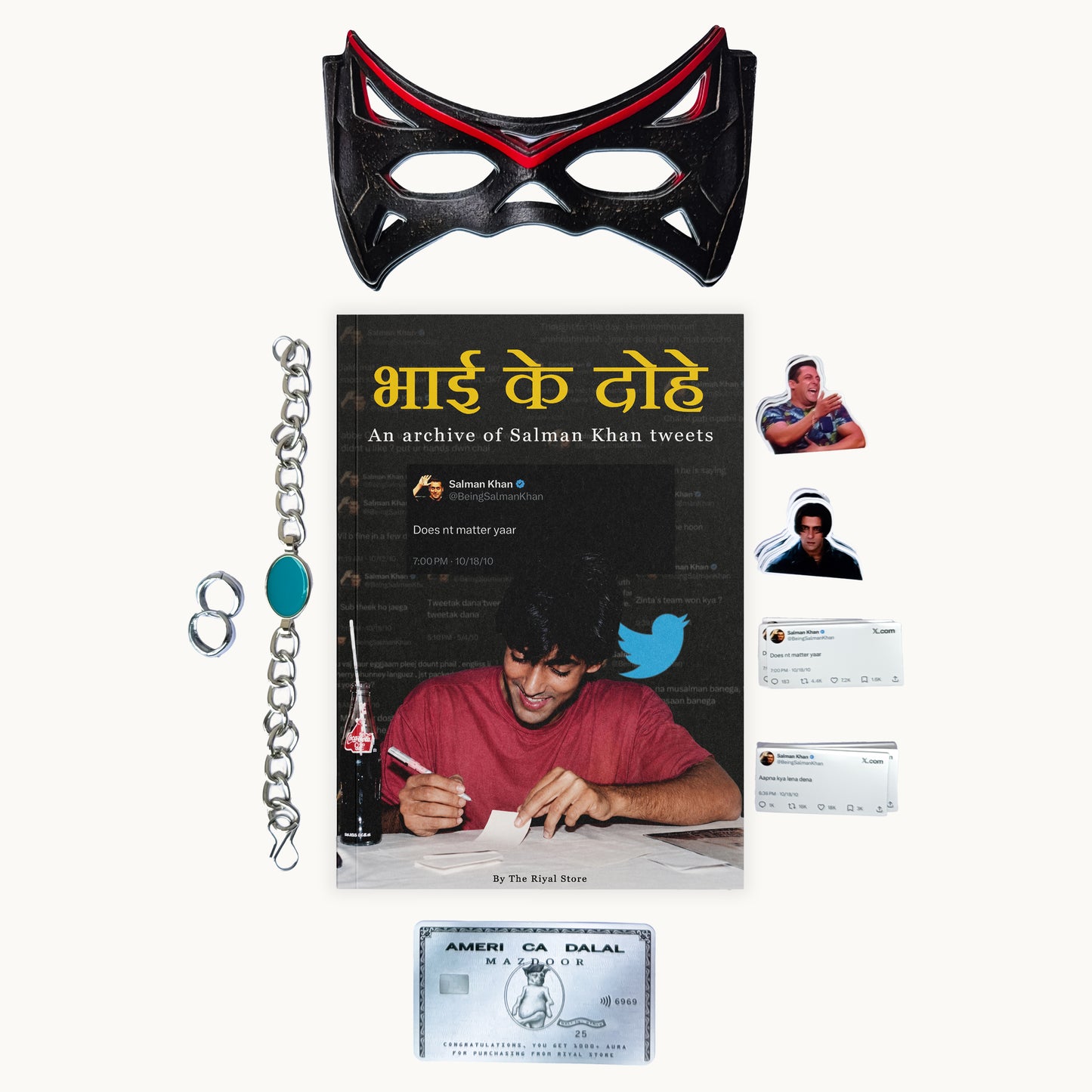 𝗕𝗛𝗔𝗜 𝗞𝗘 𝗗𝗢𝗛𝗘- An archive of Salman Khan tweets (Pre-order)