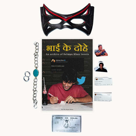 𝗕𝗛𝗔𝗜 𝗞𝗘 𝗗𝗢𝗛𝗘- An archive of Salman Khan tweets (Pre-order)