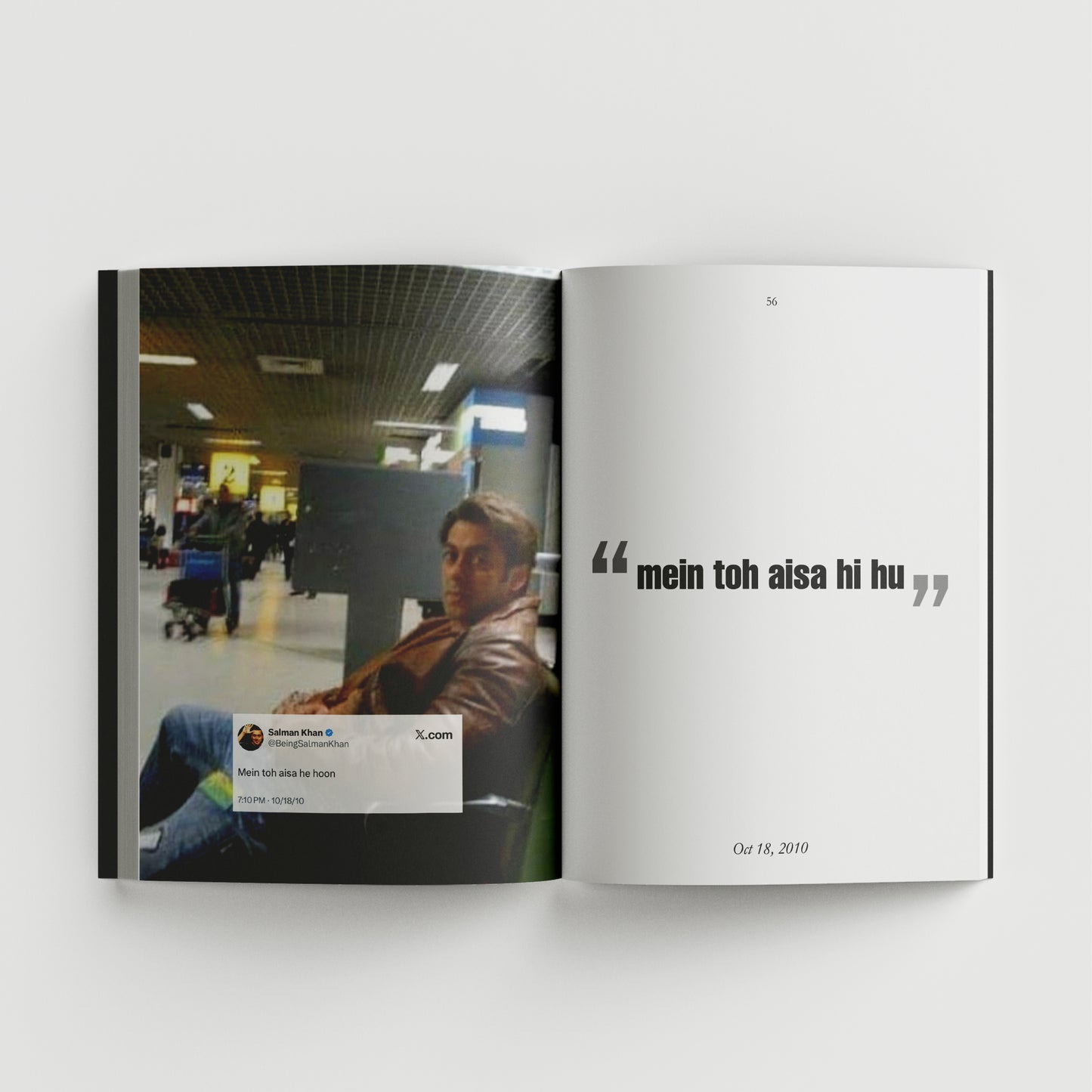 𝗕𝗛𝗔𝗜 𝗞𝗘 𝗗𝗢𝗛𝗘- An archive of Salman Khan tweets (Pre-order)