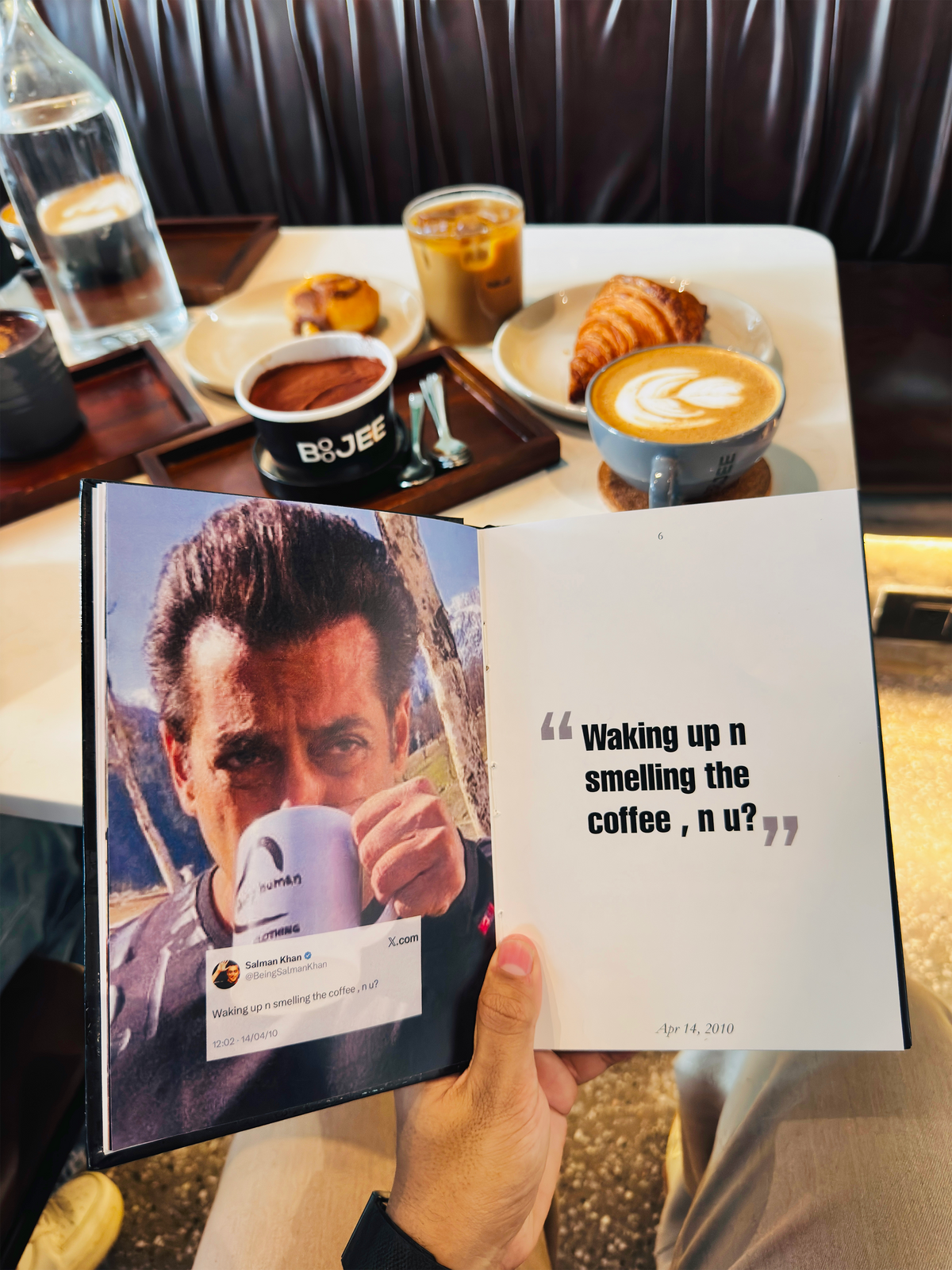 𝗕𝗛𝗔𝗜 𝗞𝗘 𝗗𝗢𝗛𝗘 𝟐.𝟎 Hardcover Edition- An archive of Salman Khan tweets