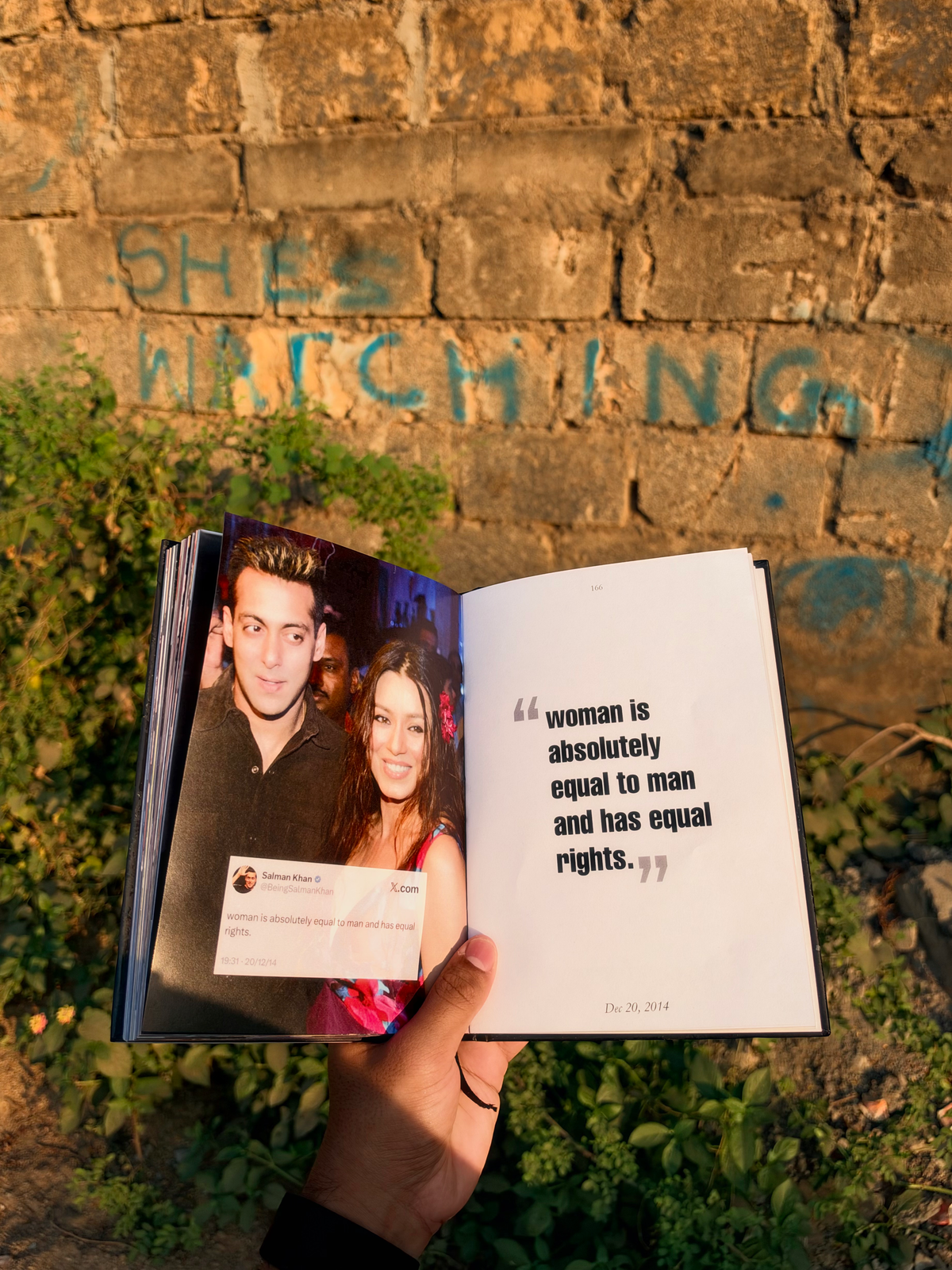 𝗕𝗛𝗔𝗜 𝗞𝗘 𝗗𝗢𝗛𝗘 𝟐.𝟎 Hardcover Edition- An archive of Salman Khan tweets