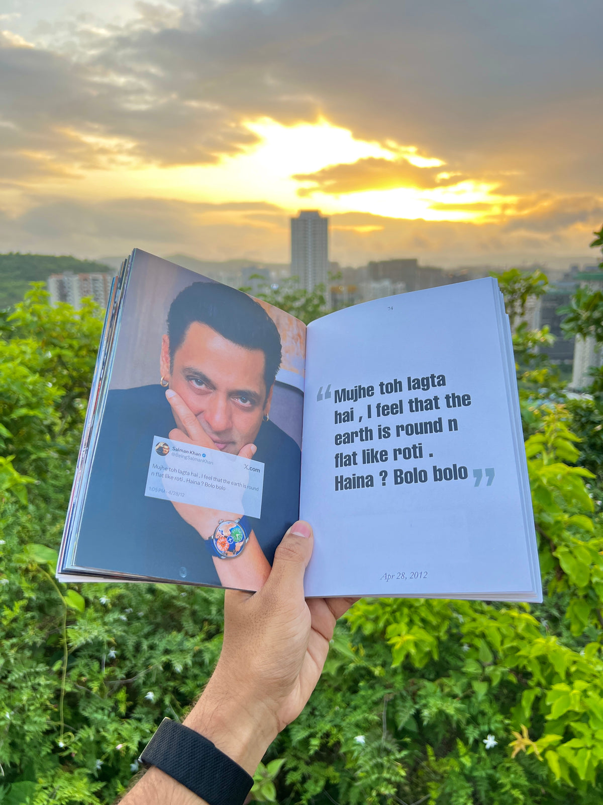 𝗕𝗛𝗔𝗜 𝗞𝗘 𝗗𝗢𝗛𝗘- An archive of Salman Khan tweets