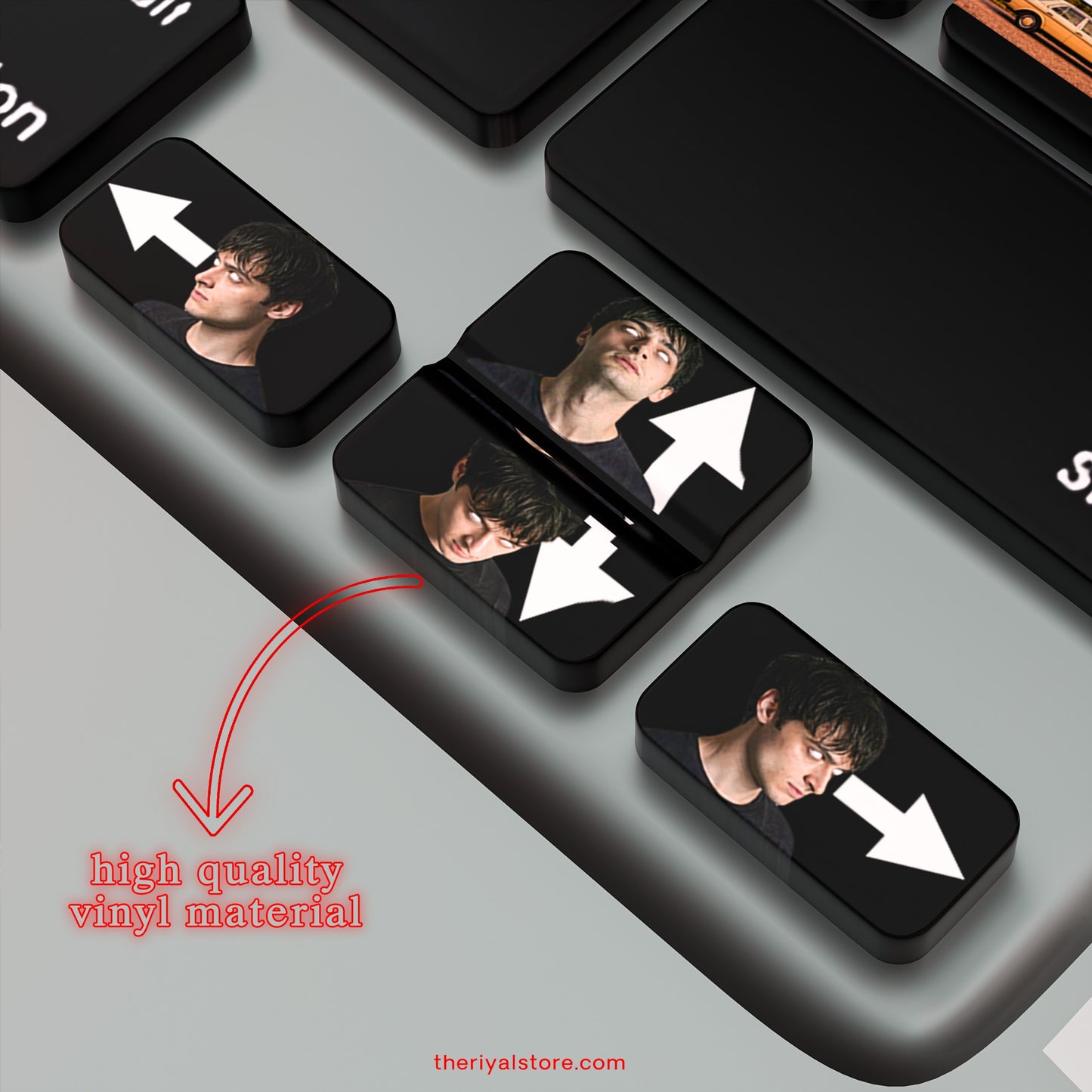 STRANGER THINGS KEYBOARD STICKERS PACK