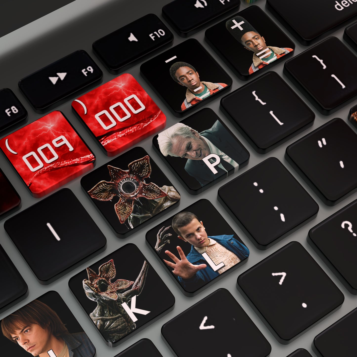 STRANGER THINGS KEYBOARD STICKERS PACK